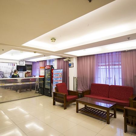 Motel Shanghai Pudong Avenue Yangpu Bridge Exteriör bild