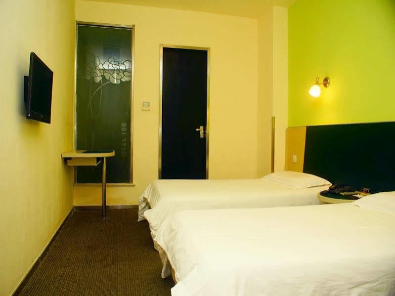 Motel Shanghai Pudong Avenue Yangpu Bridge Exteriör bild