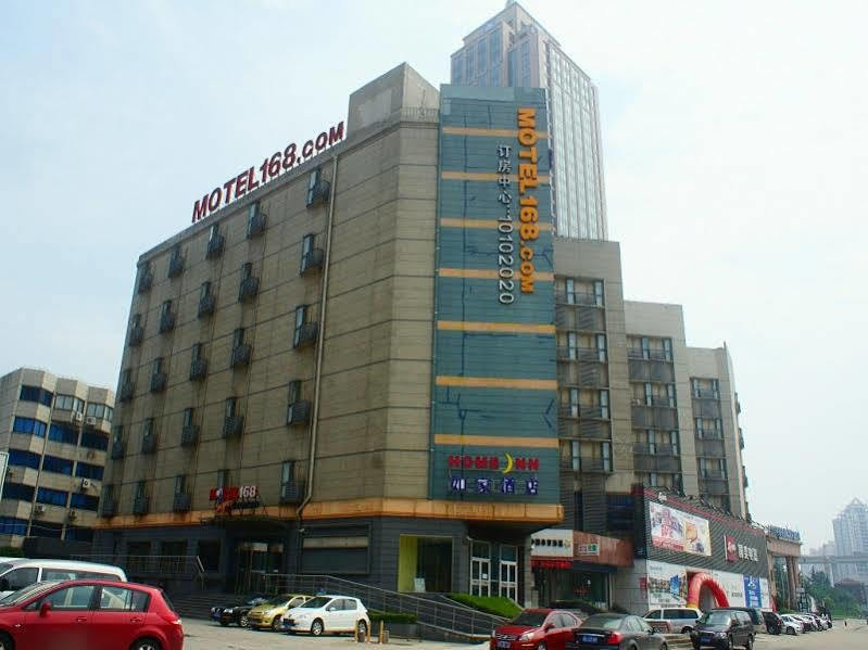 Motel Shanghai Pudong Avenue Yangpu Bridge Exteriör bild