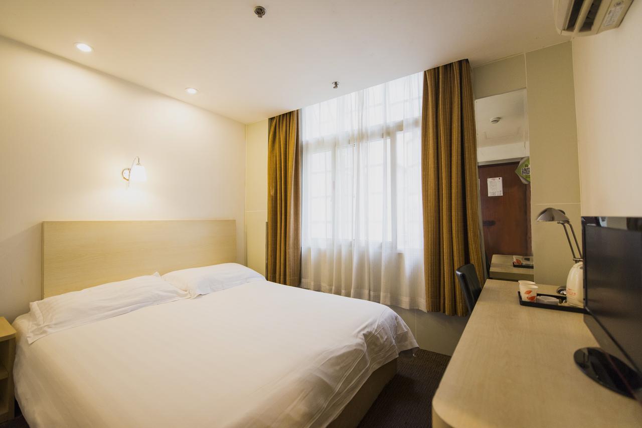 Motel Shanghai Pudong Avenue Yangpu Bridge Exteriör bild