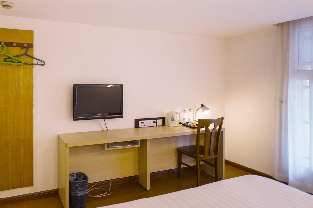 Motel Shanghai Pudong Avenue Yangpu Bridge Exteriör bild