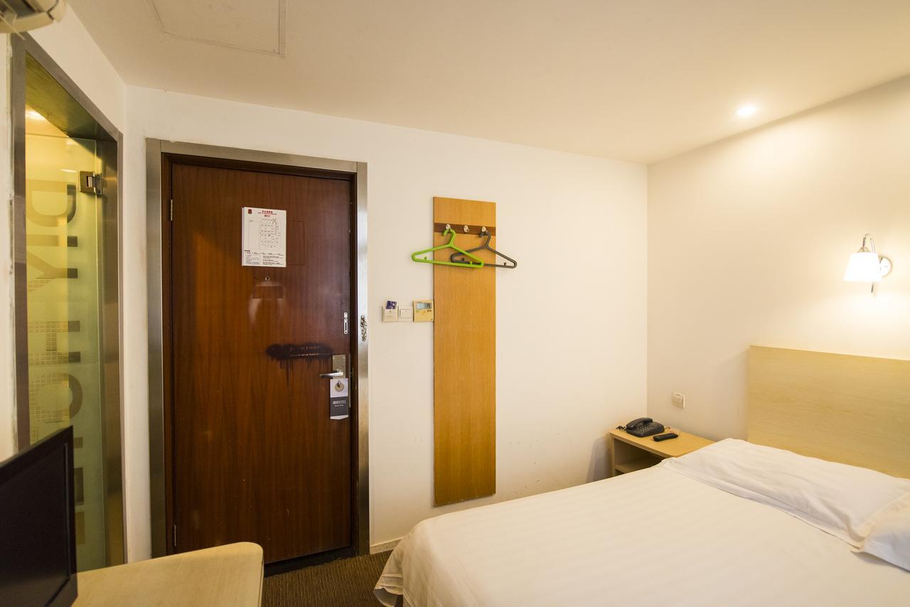Motel Shanghai Pudong Avenue Yangpu Bridge Exteriör bild
