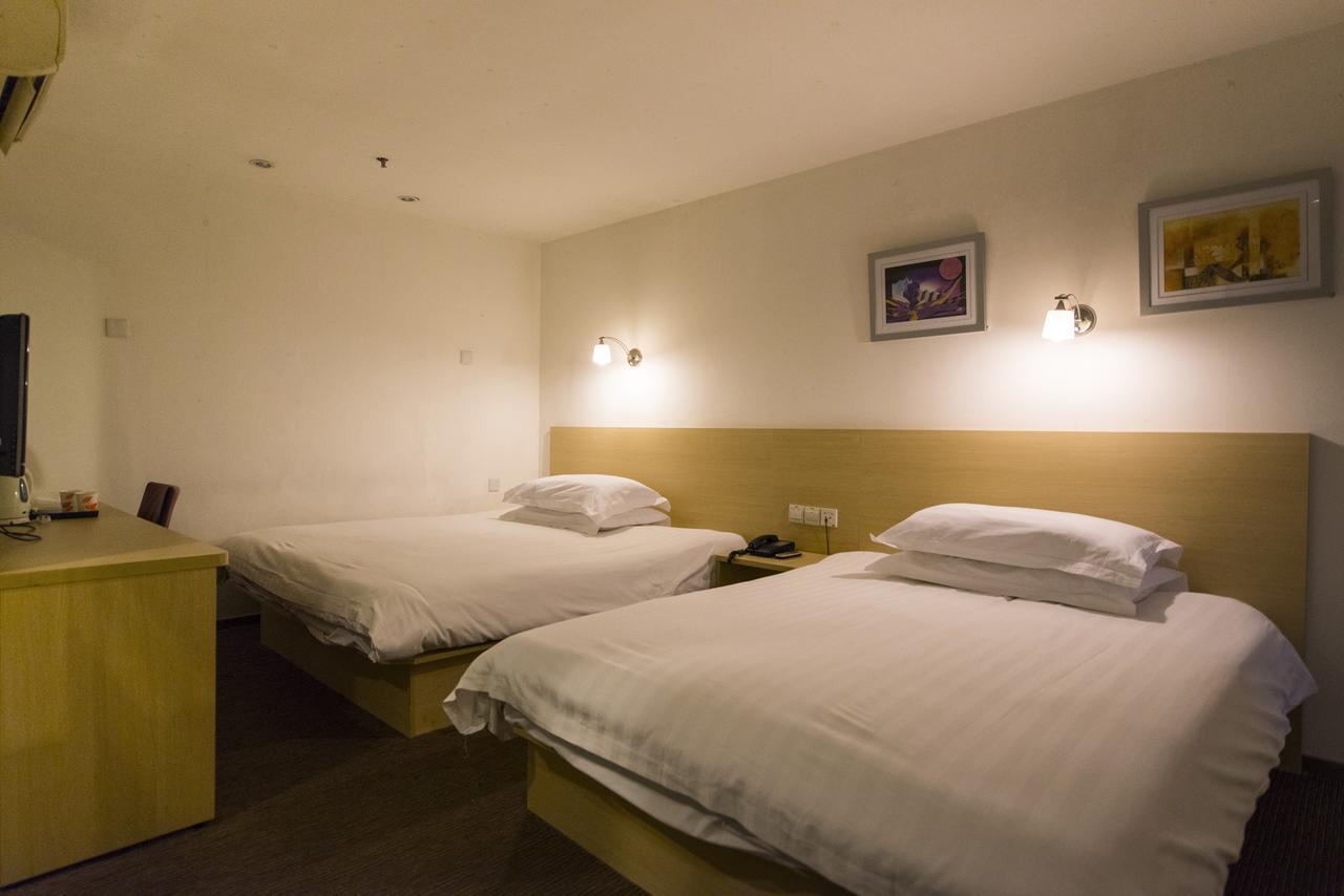 Motel Shanghai Pudong Avenue Yangpu Bridge Exteriör bild
