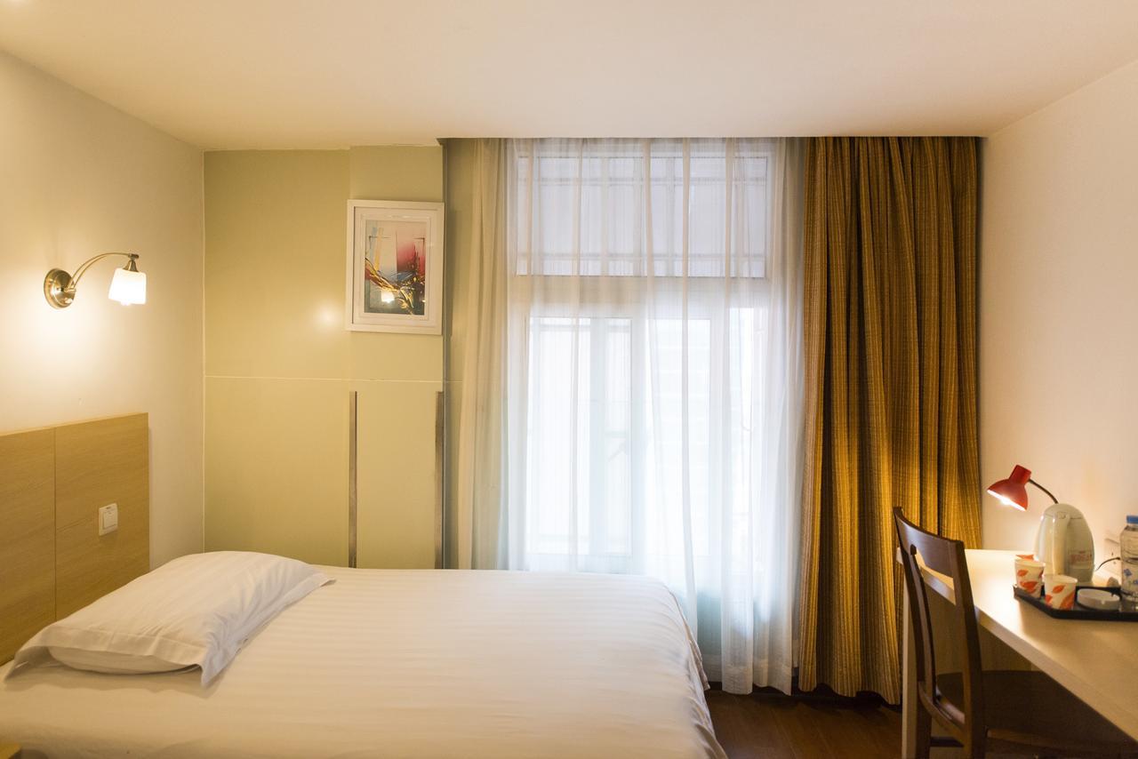 Motel Shanghai Pudong Avenue Yangpu Bridge Exteriör bild