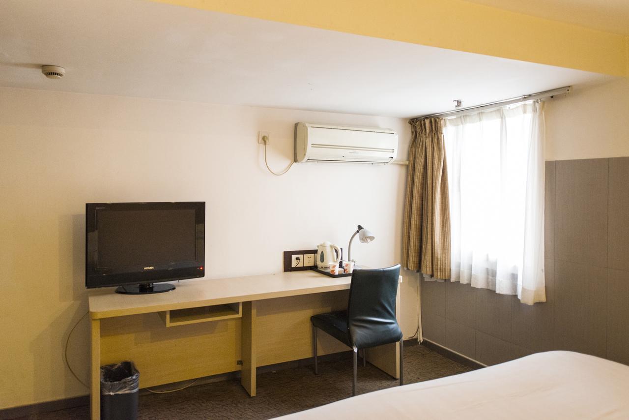 Motel Shanghai Pudong Avenue Yangpu Bridge Exteriör bild