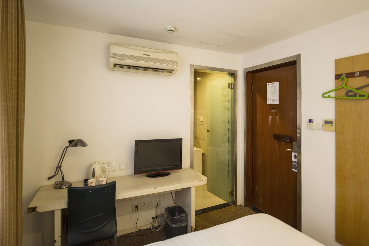Motel Shanghai Pudong Avenue Yangpu Bridge Exteriör bild